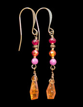orange & pink bee set