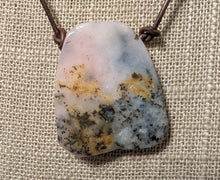 pink opal & mixed stones set