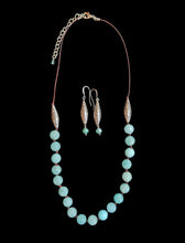 pale blue jade set