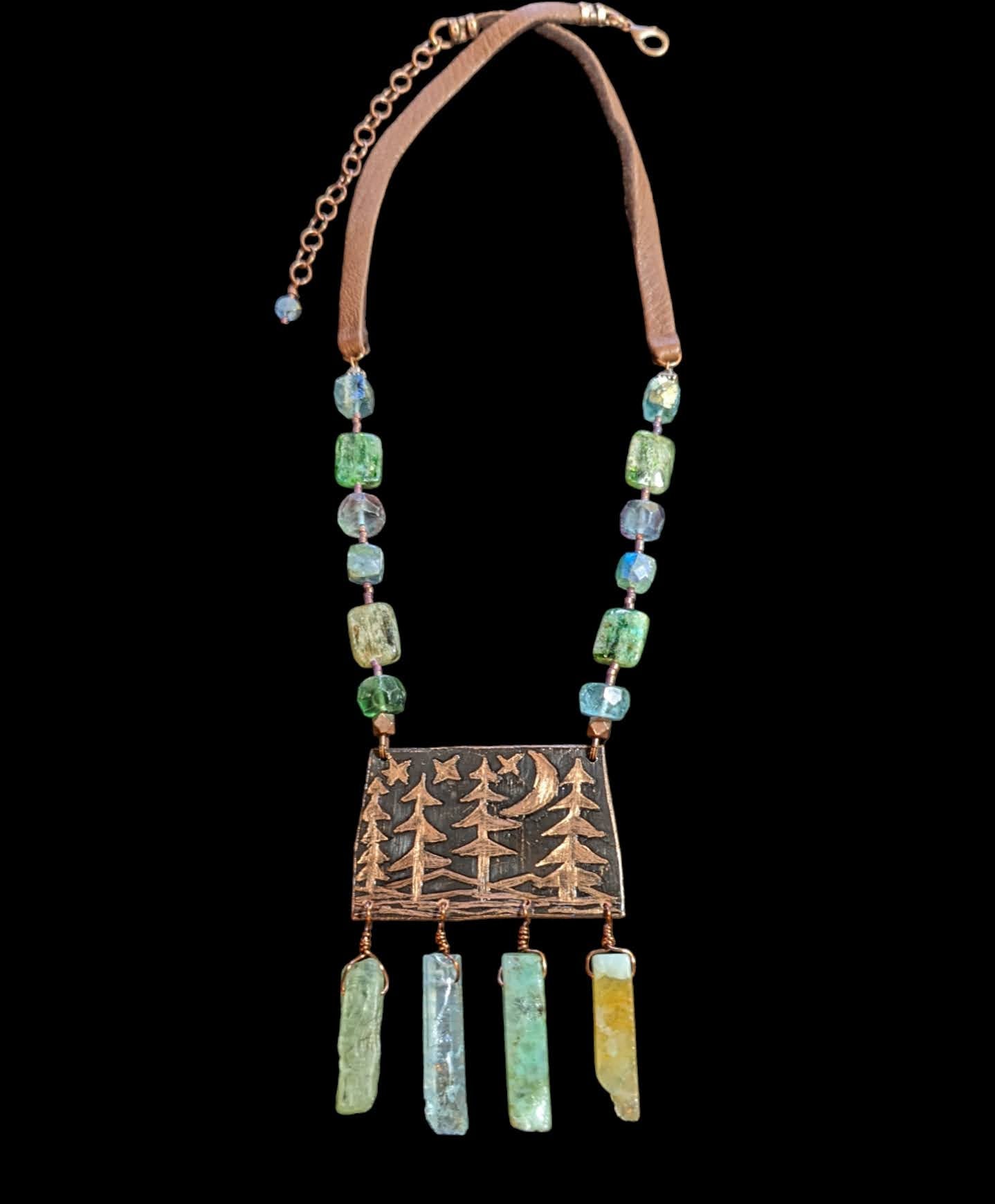 pines & mixed stones set