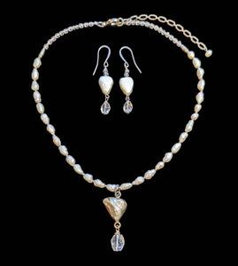 Pearls & Quartz Set