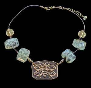 Bee & Prehnite Set