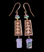charoite moon & pines set