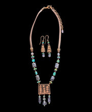 pine trees & iolite set