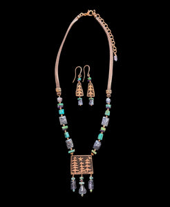Pine Trees & Iolite Set