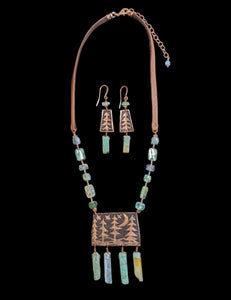 Pines & Mixed Stones Set