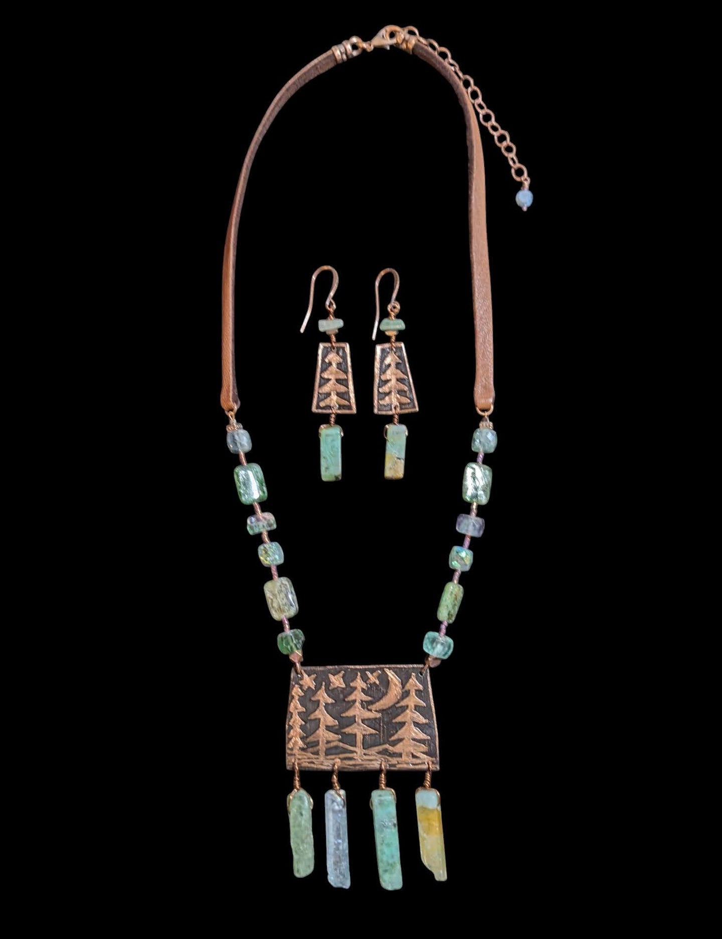 pines & mixed stones set