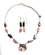pink opal set
