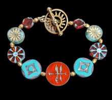 red dragonfly bracelet