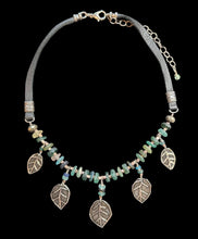 leaves & roman glass set