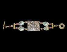 ruby in zoisite fox bracelet