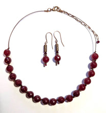 ruby jade set