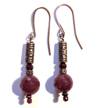 ruby jade set