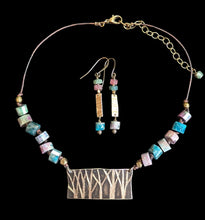 ruby in kyanite bronze trees set