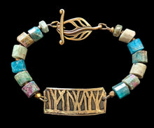 ruby in kyanite trees bracelet