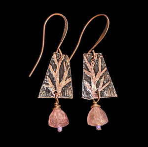 Tree & Pink Tourmaline Set