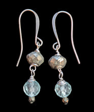 bird & blue topaz set