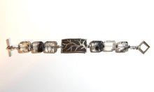 tourmaline quartz branch bracelet