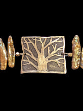 tree & pearl bracelet