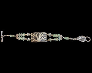 Tree & Fluorite Bracelet