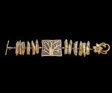 tree & pearl bracelet