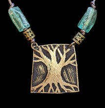 roman glass tree set