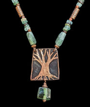 roman glass tree set