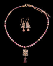 tree & pink tourmaline set
