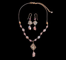 tree & strawberry quartz set