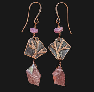 Tree & Strawberry Quartz Set