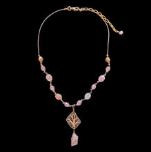 tree & strawberry quartz set
