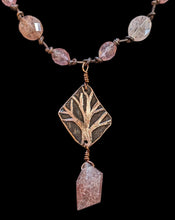 tree & strawberry quartz set