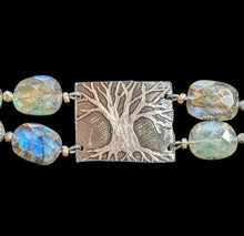 labradorite tree of life bracelet