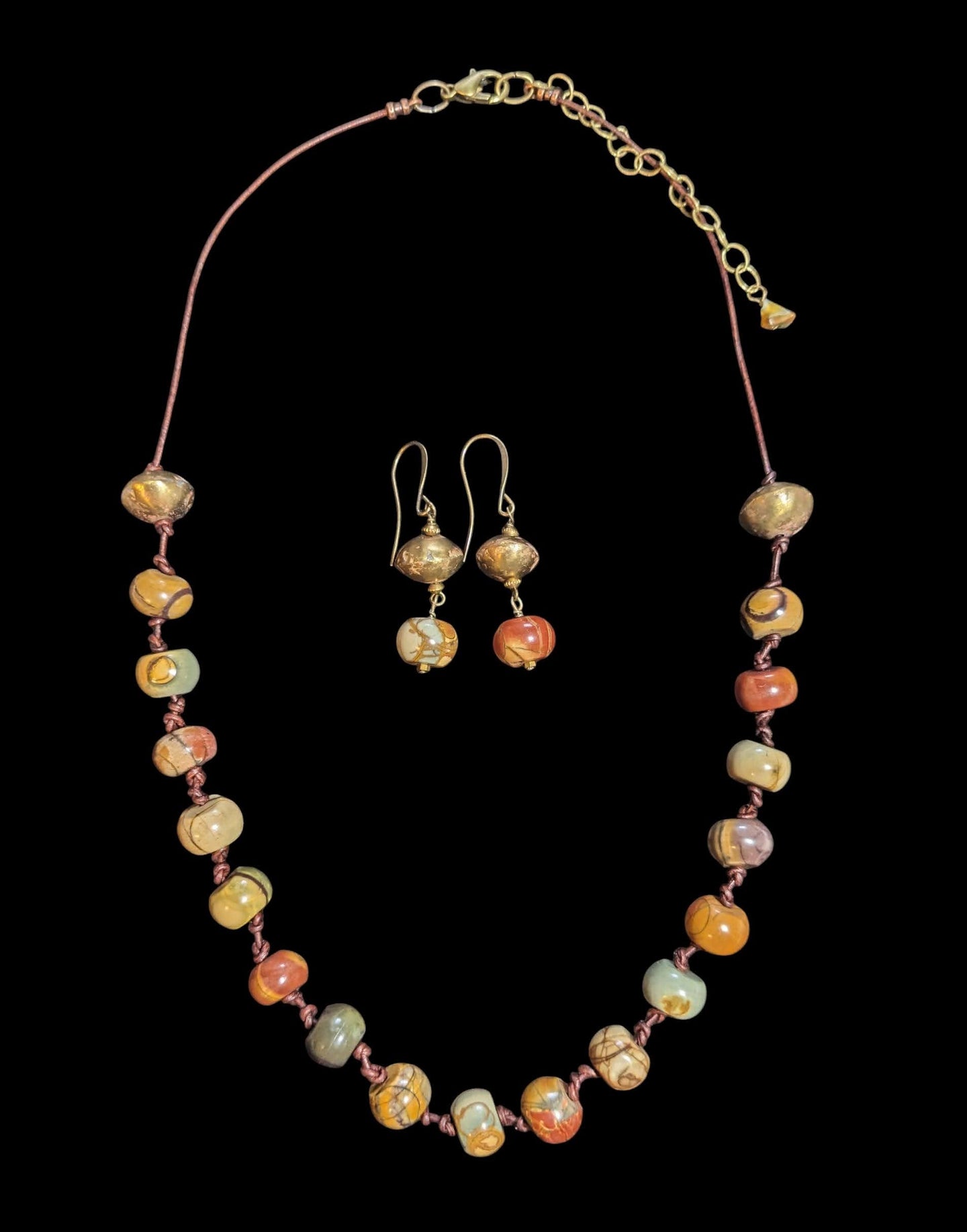tribal jasper set #2