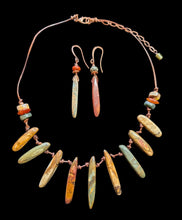 tribal red creek jasper set