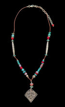 tribal leaf & turquoise set