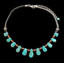 turquoise teardrop set