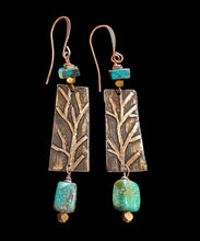 turquoise tree set