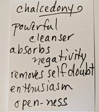 chalcedony set