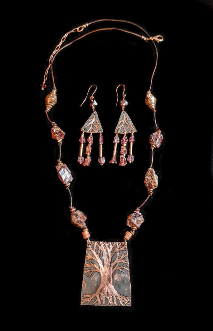 Copper Roots & Tree Set - Sunroot Studio