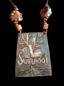 Copper Tree & Roots Set