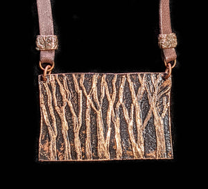 Copper Trees Necklace
