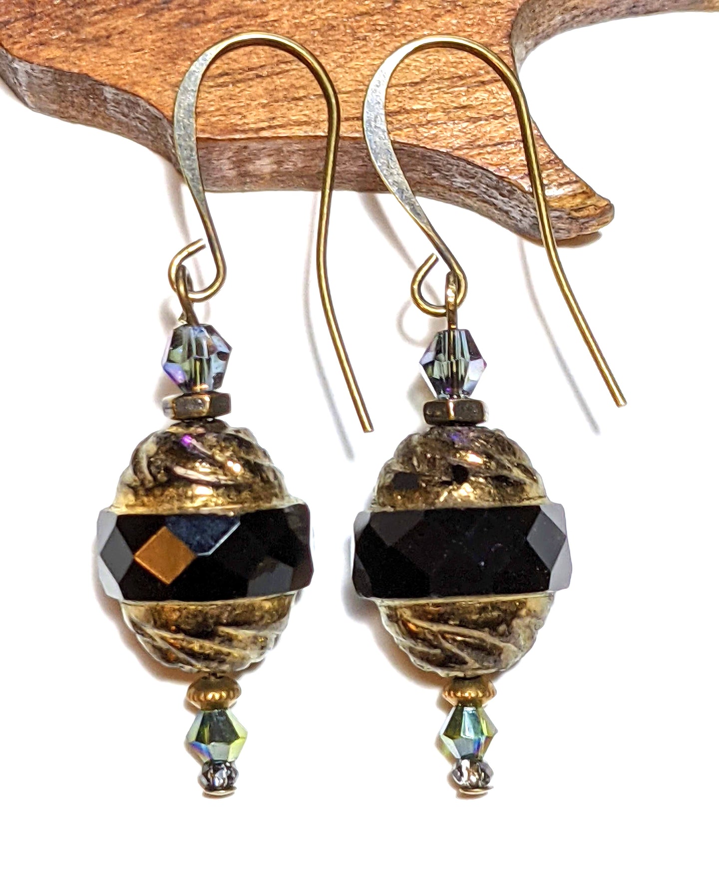 czech crystal earrings # 2