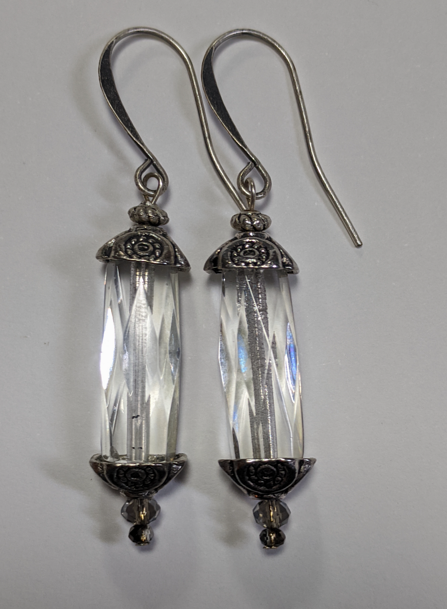 czech crystal earrings #1