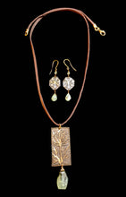 dill flower pendant necklace set - sunroot studio