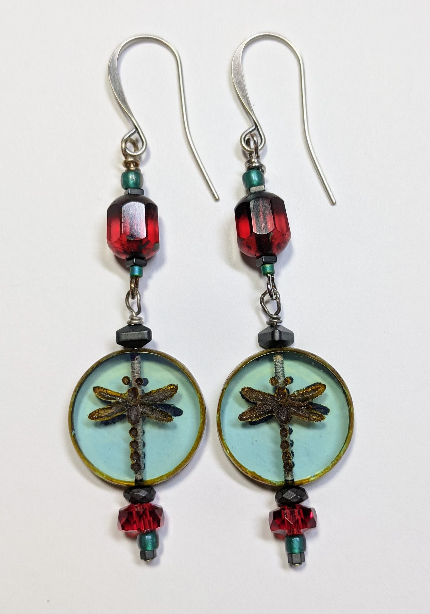 dragonfly earrings # 2 - sunroot studio