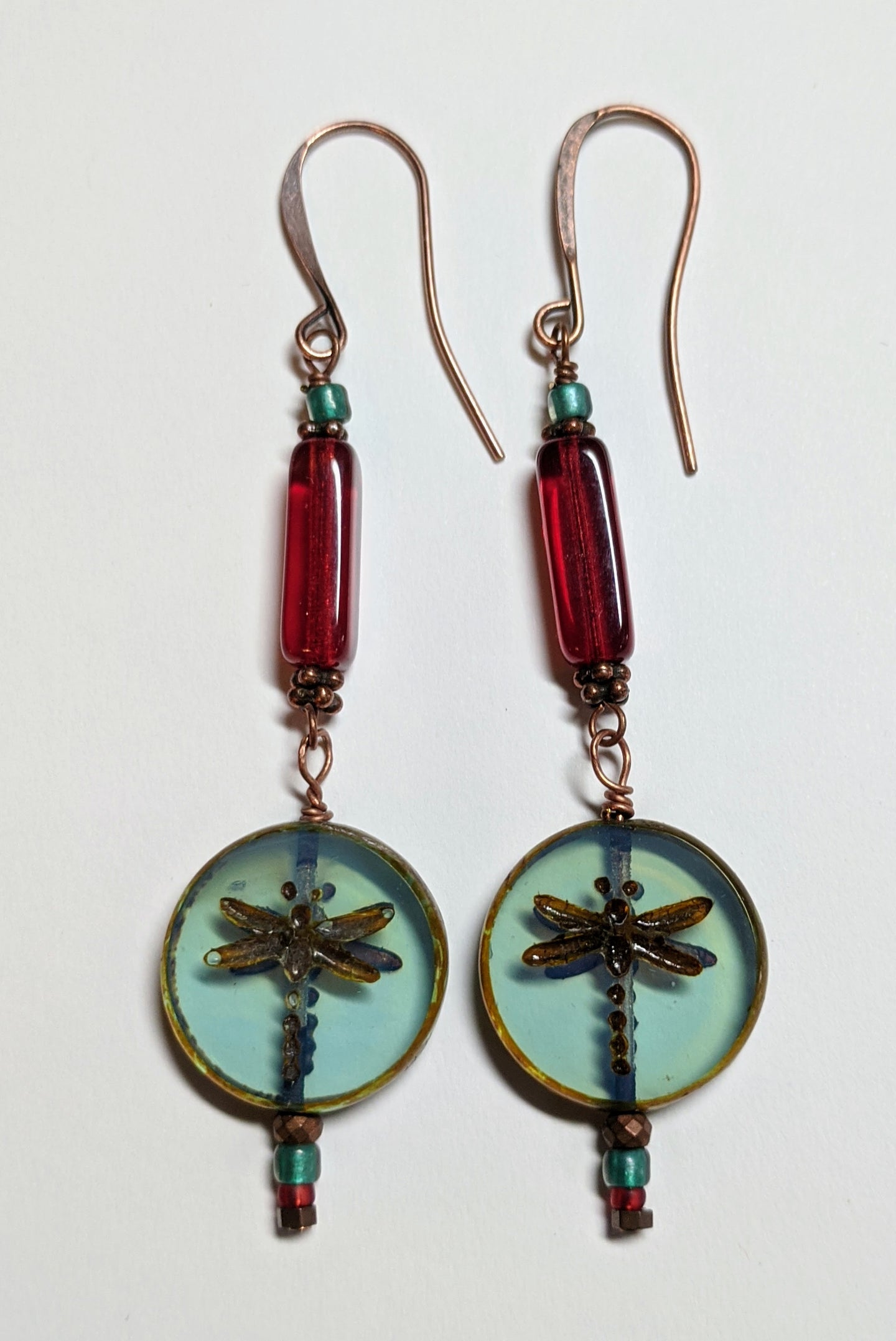 dragon fly earrings # 3 - sunroot studio