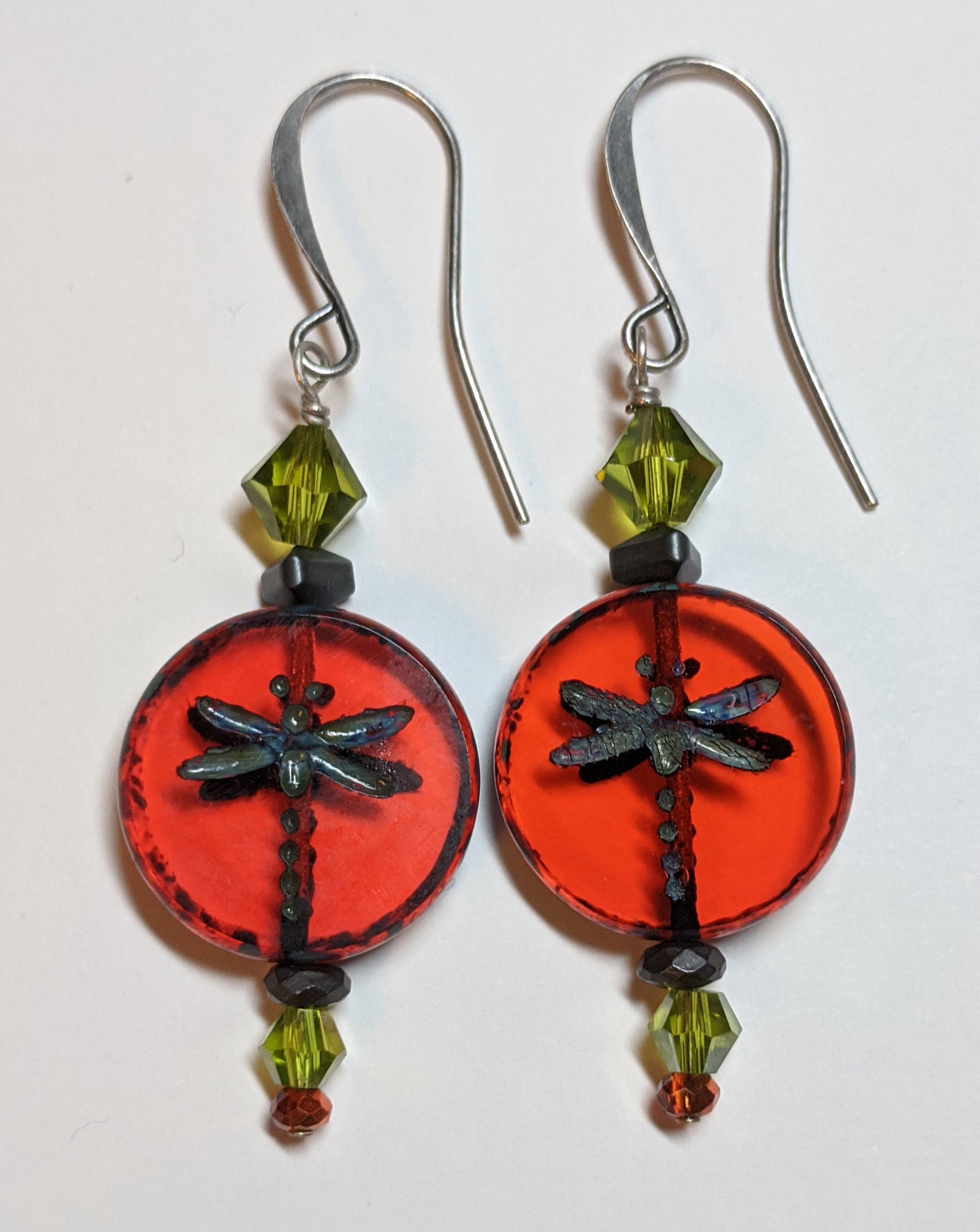 dragonfly earrings # 4 - sunroot studio