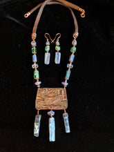  copper bunny moon & pines necklace set - sunroot studio