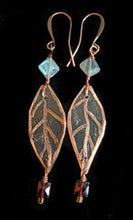 copper leaf & garnet set - sunroot studio
